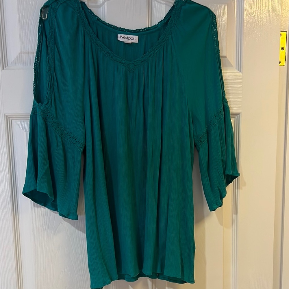 Westport Emerald Green Blouse